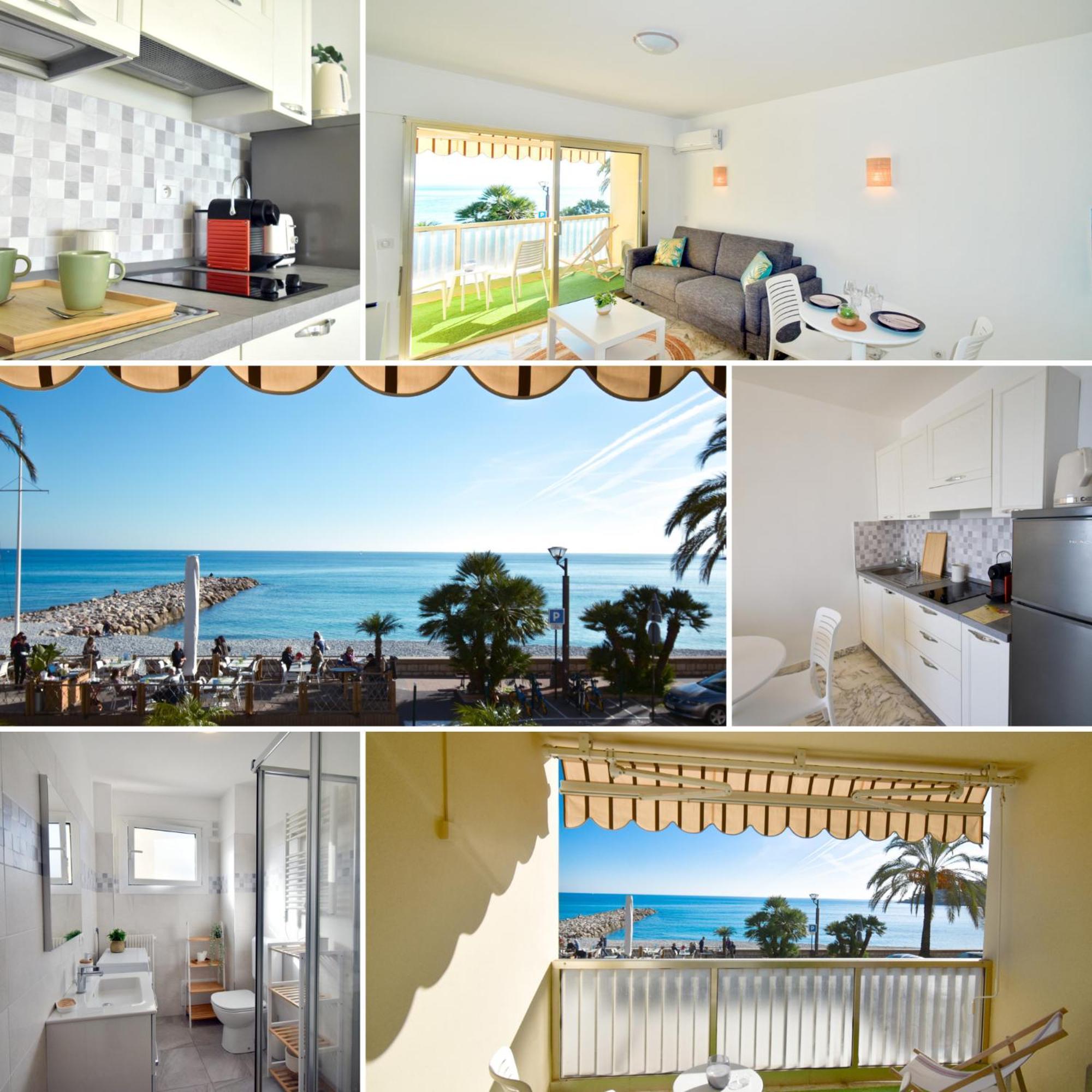 Le Cap Bleu - Emplacement Vue Exceptionnelle - Front De Mer Roquebrune-Cap-Martin Luaran gambar